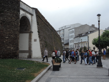 O turismo anima Lugo na ponte do 25 de xullo, cuns 900 visitantes en 4 días