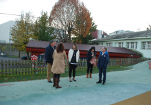 La Alcaldesa visita el barrio de Albeiros para conocer de cerca las peticiones realizadas por los vecinos y vecinas