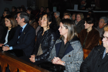La Alcaldesa asiste al acto por la eliminación de la violencia contra las mujeres, que tuvo lugar en La Milagrosa
