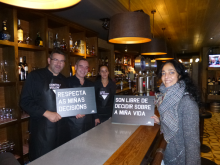 Colectivos lucenses e máis de 120 locais comerciais súmanse á campaña Lugo en negro contra a violencia machista Colectivos lucenses e máis de 120 locais comerciais súmanse á campaña Lugo en negro contra a violencia machista
