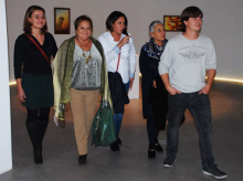 La exposición Áureo acerca 67 óleos de la obra póstuma de Jose Manuel Cancela al MIHL