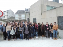 Cincuenta estudiantes internacionales conocen Lugo de la mano de la USC, del Ayuntamiento y de la Diputación