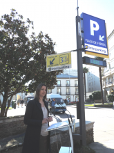 La Alcaldesa garantiza la accesibilidad y la comodidad en los tres aparcamientos subterráneos públicos