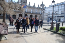 La ciudadanía de Lugo se suma a la XIV Marcha por la Igualdad para homenajear a las mujeres
