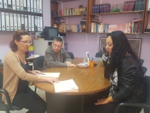 González Abelleira recibe a la nueva directiva de Alcer Lugo González Abelleira recibe a la nueva directiva de Alcer Lugo