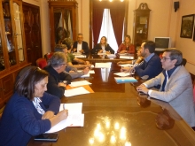 A Alcaldesa dá conta dos avances do EDUSI á Corporación A Alcaldesa dá conta dos avances do EDUSI á Corporación