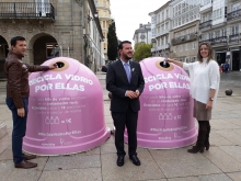 Lugo súmase á campaña Recicla Vidro por Elas para recadar fondos contra o cancro de mama Lugo súmase á campaña Recicla Vidro por Elas para recadar fondos contra o cancro de mama