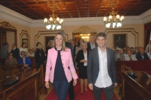 Lara Méndez y Jorge Suárez manifiestan la voluntad de cooperación de Lugo y Ferrol para proyectos comunes