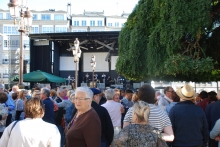 Los mayores disfrutan de su día en el San Froilán
