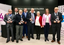 Lara Méndez e Carmen Basadre acompañan á APHEL nos actos do seu 40 aniversario