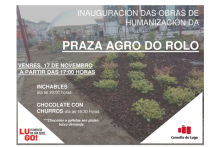 La humanización de la Praza Agro do Rolo se inaugura mañana viernes