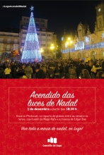 #LugoAcendeONadal este viernes con la magia del Mago Rafa y la música de Édgar Bao y la Escuela Municipal de Música