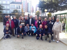 Lugo acolle por primeira vez un campionato de petanca, logo de que o Goberno habilitara unhas pistas deste deporte no Parque da Milagrosa