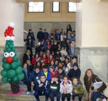 O Concello recibe a visita de alumnos e alumnas do CEIP Illa Verde O Concello recibe a visita de alumnos e alumnas do CEIP Illa Verde