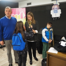 O Banco de Instrumentos de Lugo, un dos poucos asociados a unha escola municipal de música en Galicia, entrega os seus primeiros 13 materiais