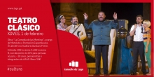 Amor, celos e enredos este xoves no Auditorio Municipal con La Comedia de las Mentiras, que abre unha nova edición da Mostra de Teatro Clásico