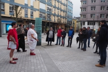 Paulo Fabio Máximo foi o encargado de abrir a programación do Lvcvs Cvltvral MMXVIII, cun paseo por Lugo a través da súa historia Paulo Fabio Máximo foi o encargado de abrir a programación do Lvcvs Cvltvral MMXVIII, cun paseo por Lugo a través da súa historia