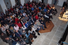 O ciclo Achegando a ciencia ao Vello Cárcere mantén o tirón e enche este centro cultural por cuarta conferencia consecutiva O ciclo Achegando a ciencia ao Vello Cárcere mantén o tirón e enche este centro cultural por cuarta conferencia consecutiva
