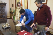 Toma de posesión de Emilio Martínez Rivas como director xeral de Recursos Humanos do Concello