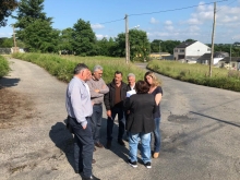 Ayuntamiento y Diputación destinan 72.600€ a mejoras viarias en Castelo a través del Plan Único