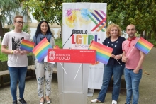 Lugo se tiñe de los colores del arcoiris con la semana del Orgullo LGTBIQA+, que organizan Ayuntamiento y Diputación