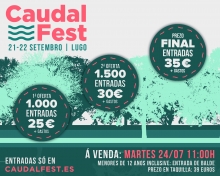 Las entradas del Caudal Fest, a la venta desde mañana Las entradas del Caudal Fest, a la venta desde mañana
