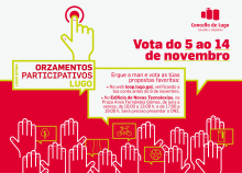 O Goberno abre o prazo para a votación das propostas dos Orzamentos Participativos