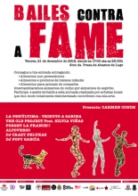 O Concello convida á veciñanza a participar mañá nos bailes solidarios contra a fame na Praza de Abastos