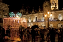 Lugo recibe ao Nadal cunha festa por todo o alto