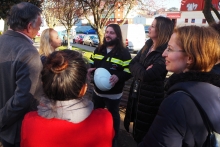 O Concello mellora a iluminación do parque infantil de Gallego Tato