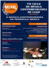 Desde mañana, y durante abril, vuelven los MIHLS Sons XII a Lugo, acercando la música contemporánea de la Península a la ciudad Desde mañana, y durante abril, vuelven los MIHLS Sons XII a Lugo, acercando la música contemporánea de la Península a la ciudad