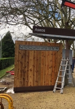 Entra en funcionamiento el primer aseo autolimpable de la ciudad, instalado en el Parque Rosalía de Castro