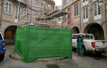 El Ayuntamiento repara una brecha en la Fuente de San Vicente