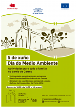 Lugo celebra o Día do Medio Ambiente con actividades no Carme, onde o Concello vén de descontaminar os solos coa axuda dos fondos FEDER