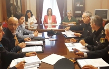 Ayuntamiento y Subdelegación del Gobierno coordinan el dispositivo de seguridad del Arde Lvcvs