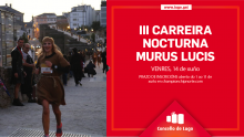 La Mvrvs Lvcis, que vuelve a retar por tercer año en una carrera por el adarve de la Muralla a romanos y castrexos, tiene ya abierta su inscripción