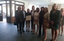 Lara Méndez participa en los actos del Día de la Merced, patrona de los funcionarios de Instituciones Penitenciarias