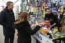 A Praza de Abastos acende este venres a súa iluminación de Nadal
