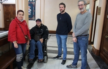 El Teniente de Alcaldesa, Rubén Arroxo, mantuvo una reunión con la asociación Auxilia El Teniente de Alcaldesa, Rubén Arroxo, mantuvo una reunión con la asociación Auxilia