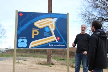 La concejalía de Infraestructuras Urbanas mejora la señalización del aparcamiento municipal del HULA