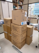 A alcaldesa de Lugo agradece o primeiro envío de material de protección da Xunta a Lugo e as doazóns de particulares A alcaldesa de Lugo agradece o primeiro envío de material de protección da Xunta a Lugo e as doazóns de particulares