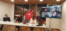 Lara Méndez presenta o Plan Reanima Lugo, co que se destinarán 5 millóns de axudas directas a protexer o emprego e darlle liquidez aos autónomos, empresas e familias Lara Méndez presenta o Plan Reanima Lugo, co que se destinarán 5 millóns de axudas directas a protexer o emprego e darlle liquidez aos autónomos, empresas e familias