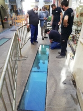 El área de Urbanismo pone en valor el patrimonio histórico y cultural de la ciudad con la reparación de las ventanas arqueológicas de Doutor Castro El área de Urbanismo pone en valor el patrimonio histórico y cultural de la ciudad con la reparación de las ventanas arqueológicas de Doutor Castro