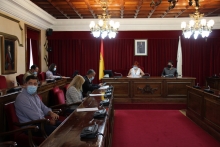 Maite Ferreiro presenta a la comisión de fiestas los avances en la organización del San Froilán 2020 Maite Ferreiro presenta a la comisión de fiestas los avances en la organización del San Froilán 2020