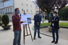 Rubén Arroxo presentou o proxecto de peonalización da Mosqueira