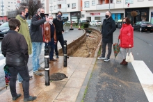 Se suprime la mediana en Ángelo Colocci para facilitar la accesibilidad vecinal