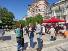 Lara Méndez asiste á XVI edición do Comercio na Rúa Street Market Lara Méndez asiste á XVI edición do Comercio na Rúa Street Market