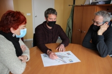 Rubén Arroxo anunció el plan de tráfico alternativo para la construcción de la rotonda de San Eufrasio