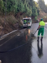Medio Ambiente acondiciona a Volta da Viña dentro do programa de roza anual municipal