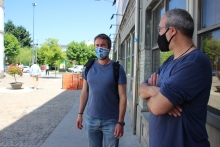 La concejalía de Infraestructuras del Ayuntamiento de Lugo instala alumbrado público en la rúa Soto Freire